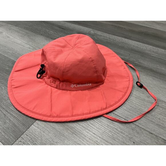 Columbia Outdoor Pink Adjustable Sun Protection Bucket Hat O/S - Picture 1 of 3